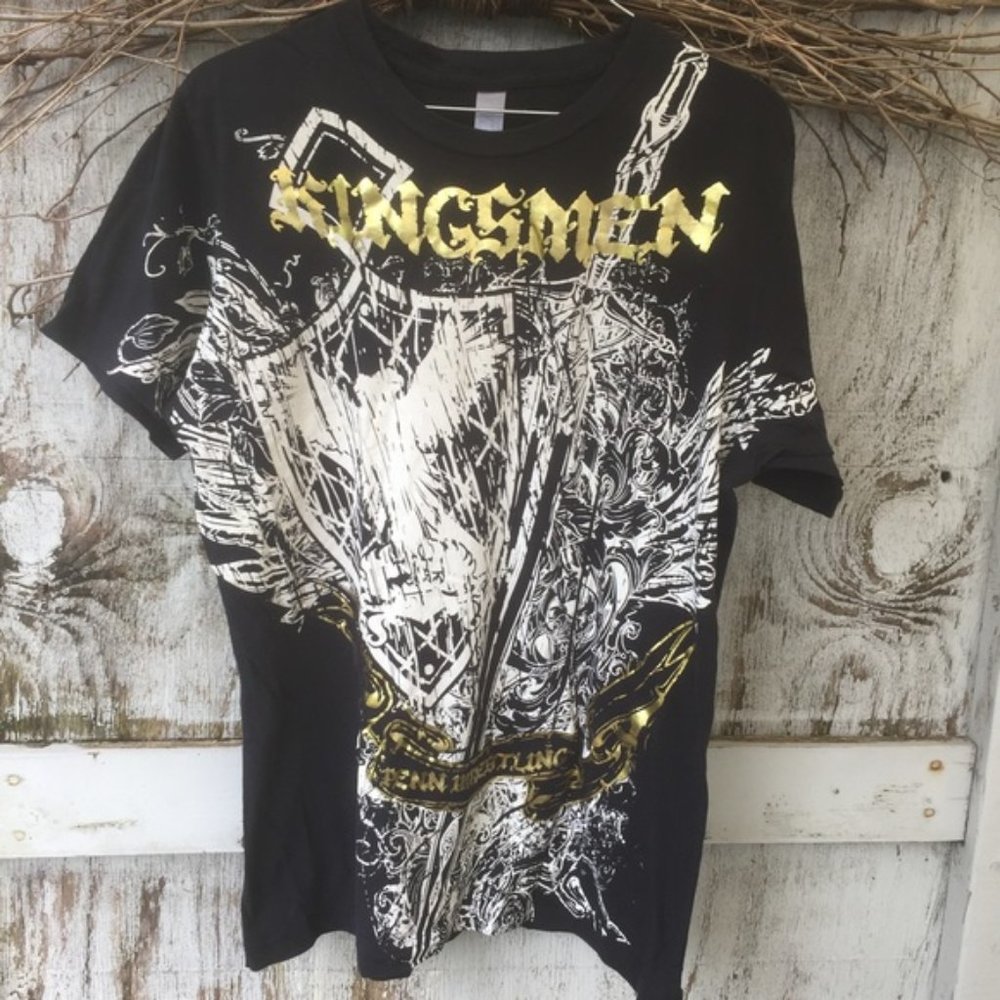 Metallic Penn Wrestling shirt